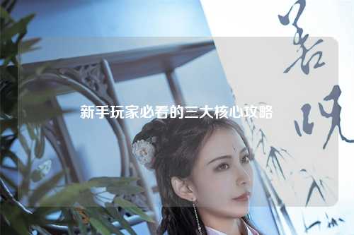 新手玩家必看的三大核心攻略