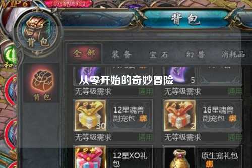 從零開始的奇妙冒險