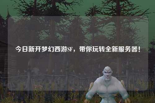 今日新開夢幻西游SF，帶你玩轉全新服務器！